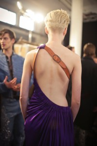 Backstage at Roberto Cavalli RTW Fall 2018