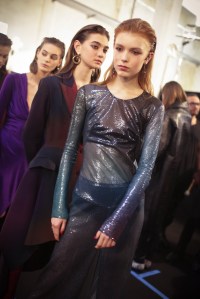 Backstage at Roberto Cavalli RTW Fall 2018