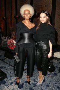 Solange Knowles and Maria Hatzistefanis