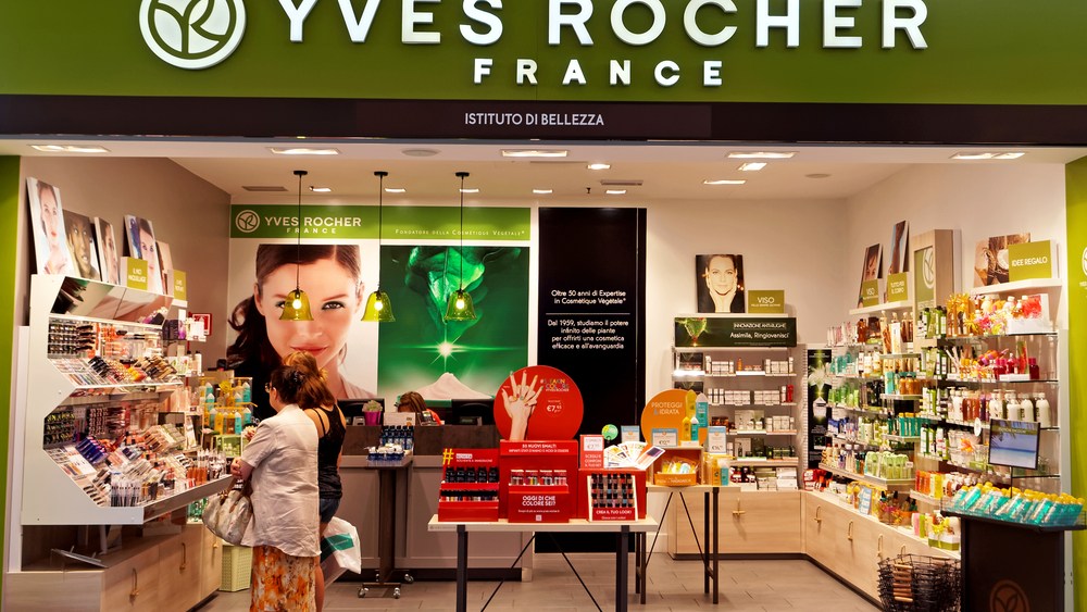 Yves Rocher is one of the nine brands owned by Groupe Rocher.