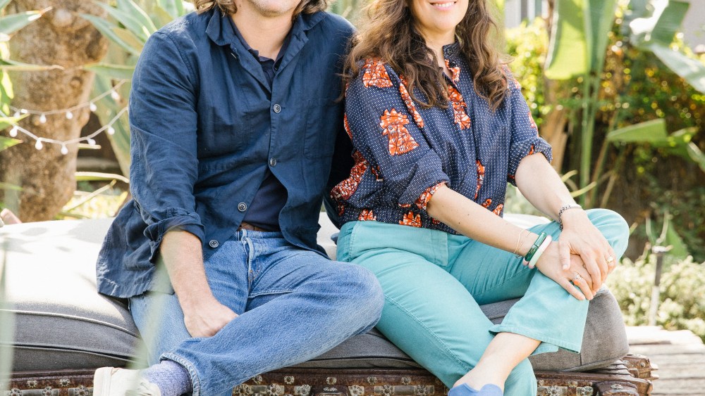 John Whitledge and Clare Vivier