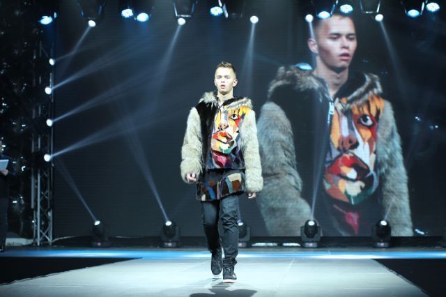 Tanziya Sadrieva's look for the Remix 2018 fur design contest.