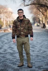 Street style on the streets of Kazakhstan.