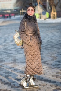 Street style on the streets of Kazakhstan.