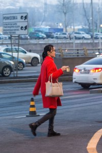 Street style on the streets of Kazakhstan.