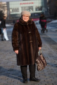 Street style on the streets of Kazakhstan.