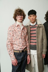 Backstage at Todd Snyder Men's Fall 2018