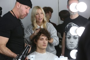 Backstage at Todd Snyder Men's Fall 2018