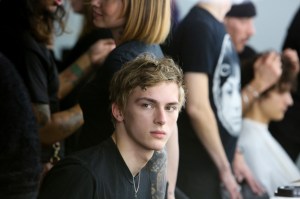 Backstage at Todd Snyder Men's Fall 2018