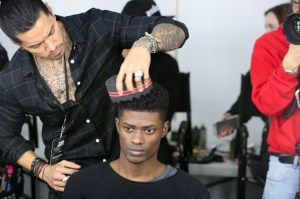 Backstage at Todd Snyder Men's Fall 2018