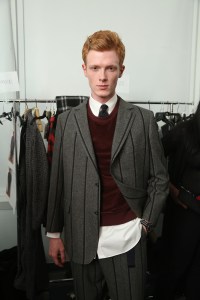 Backstage at Todd Snyder Men's Fall 2018