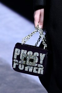 A detail of Tom Ford RTW Fall 2018