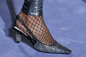 A detail of Tom Ford RTW Fall 2018