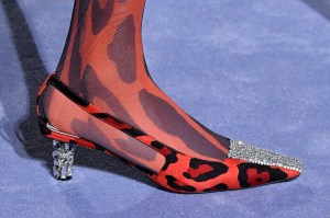 A detail of Tom Ford RTW Fall 2018