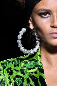 A detail of Tom Ford RTW Fall 2018