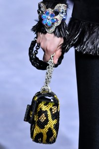A detail of Tom Ford RTW Fall 2018