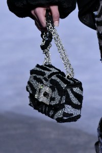 A detail of Tom Ford RTW Fall 2018