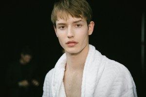 Backstage at Tom Ford Men's Fall 2018