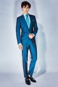 Tom Ford reentered fashion in 2007 with a menÕs lineup focused on tony tailoring. Here, a look from the Spring 2018.