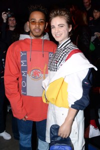 Lewis Hamilton and Beatrice Vio