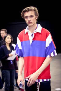 Backstage at Tommy Hilfiger RTW Fall 2018