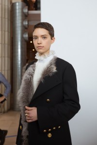 Backstage at Tory Burch RTW Fall 2018