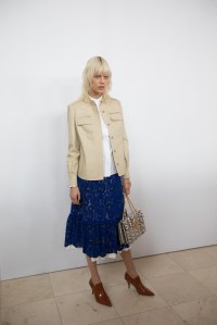 Backstage at Tory Burch RTW Fall 2018