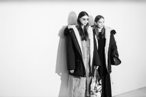 Backstage at Tory Burch RTW Fall 2018