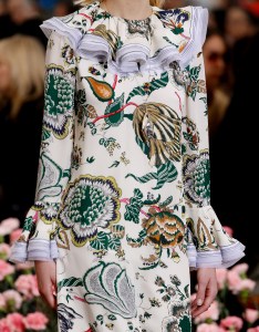 Detail of Tory Burch RTW Fall 2018