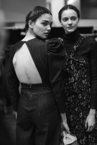Backstage at Ulla Johnson RTW Fall 2018