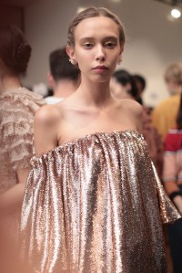 Backstage at Ulla Johnson RTW Fall 2018