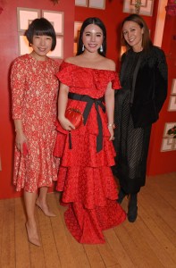 Angelica Cheung, Wendy Yu and Caroline Rush