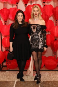 Sabine Getty and Mary Katrantzou