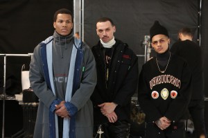 Backstage at Willy Chavarria Men's Fall 2018