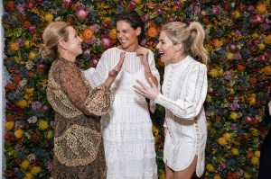 Simone Zimmermann, Katie Holmes, Sienna MillerZimmerman store opening, Fall Winter 2018, New York Fashion Week, USA - 06 Feb 2018