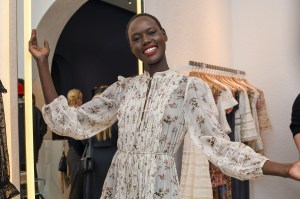 Ajak DengZimmerman store opening, Fall Winter 2018, New York Fashion Week, USA - 06 Feb 2018