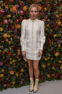 Sienna MillerZimmerman store opening, Fall Winter 2018, New York Fashion Week, USA - 06 Feb 2018WEARING ZIMMERMANN