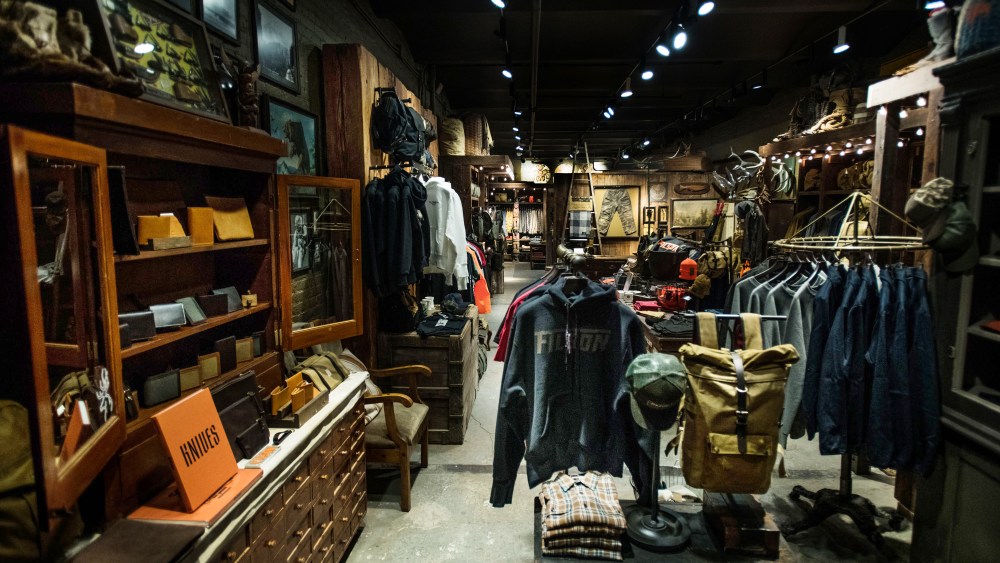 C.C. Filson Co.'s Great Jones NoHo store New York, NY.
