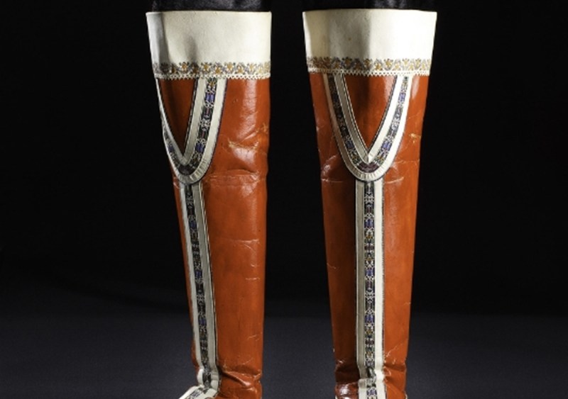 Rare Arctic Footwear on Display Toronto Shoe Museum