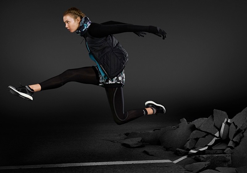 Karlie Kloss Poses Adidas Stella McCartney