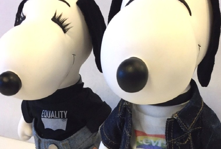 Snoopy and Levi’s Sends Message of Acceptance