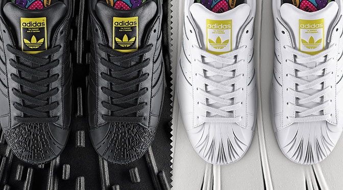Pharrell Williams and Artists Redesign the Superstar’s Shell Toe