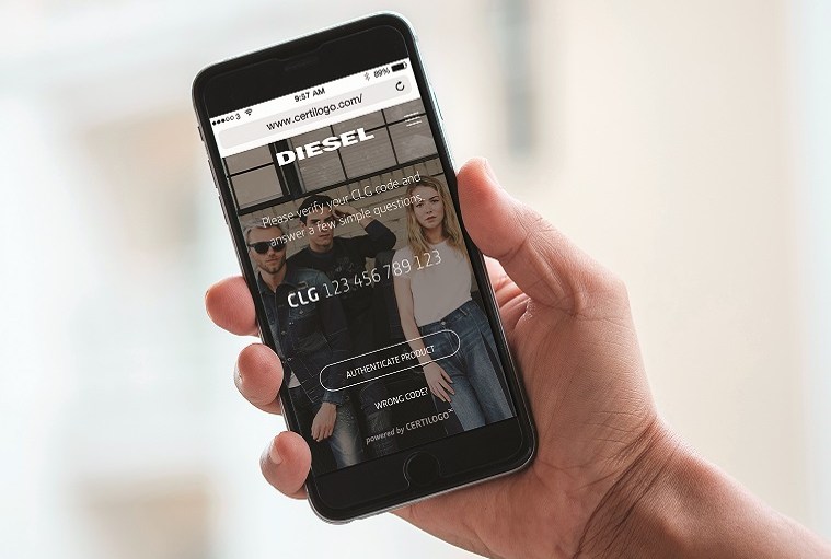 Diesel Debuts App Protect Against Counterfeiters