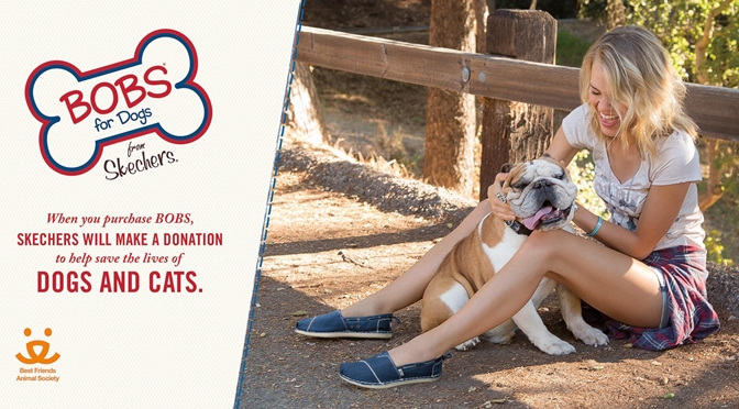 Bobs from Skechers Donates $3 Million Dogs and Cats
