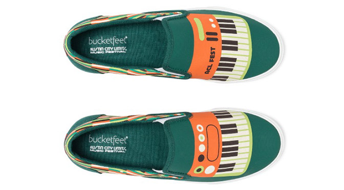 BucketFeet Partners with Austin City Limits on Exclusive Shoe Design
