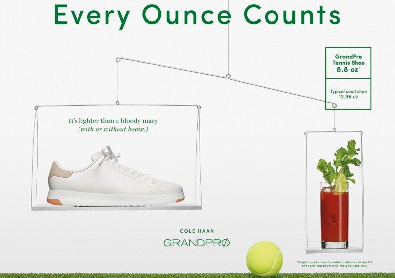 Cole Haan Debuts Lightweight Tennis Shoe