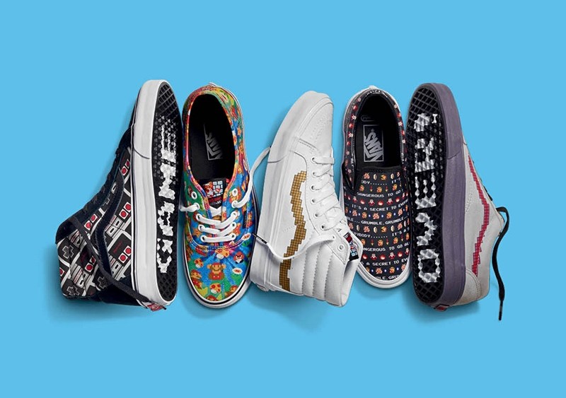 Vans Powers Up with Retro Nintendo Collaboration
