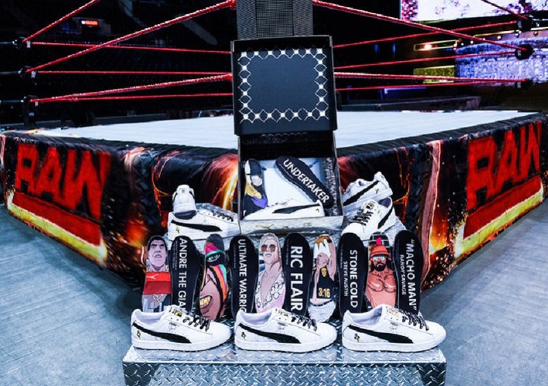 Puma Designed Sneakers Inspired WWE Legends