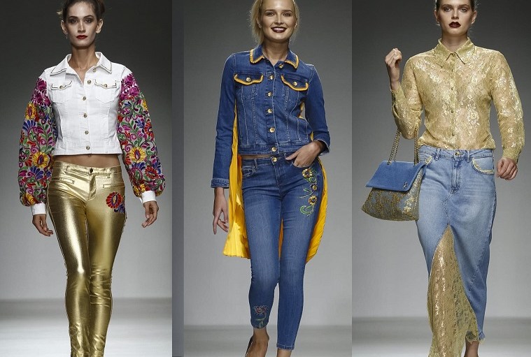 Jeans Couture Combines East with West