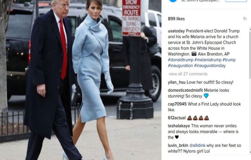Ralph Lauren Dresses Melania Trump and Hillary Clinton